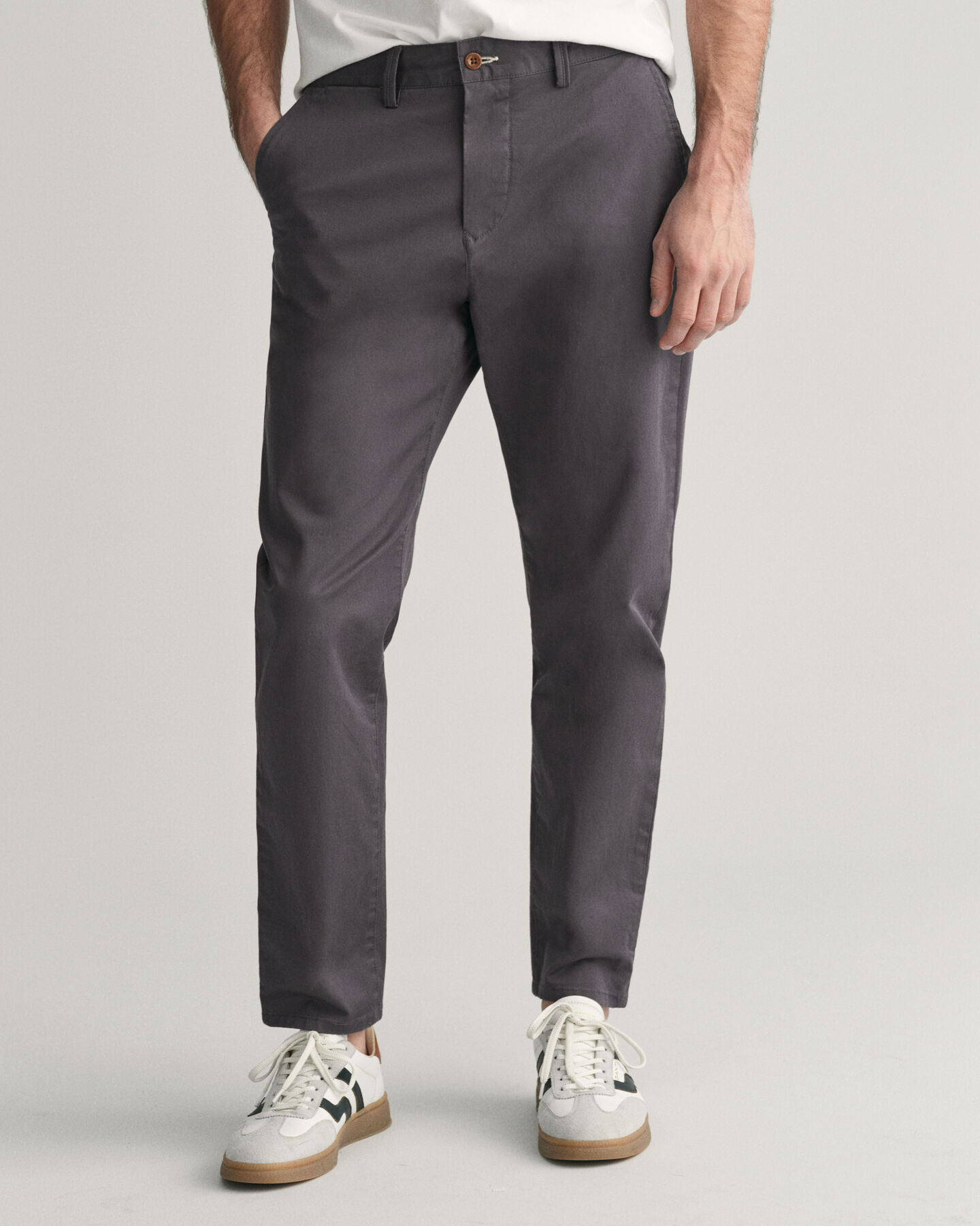 Tapered Twill Chinos