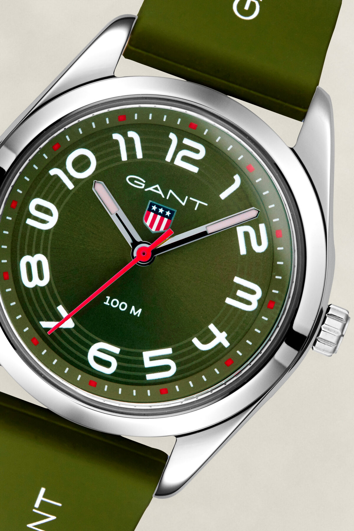 Campus Wristwatch — ALOE GREEN
