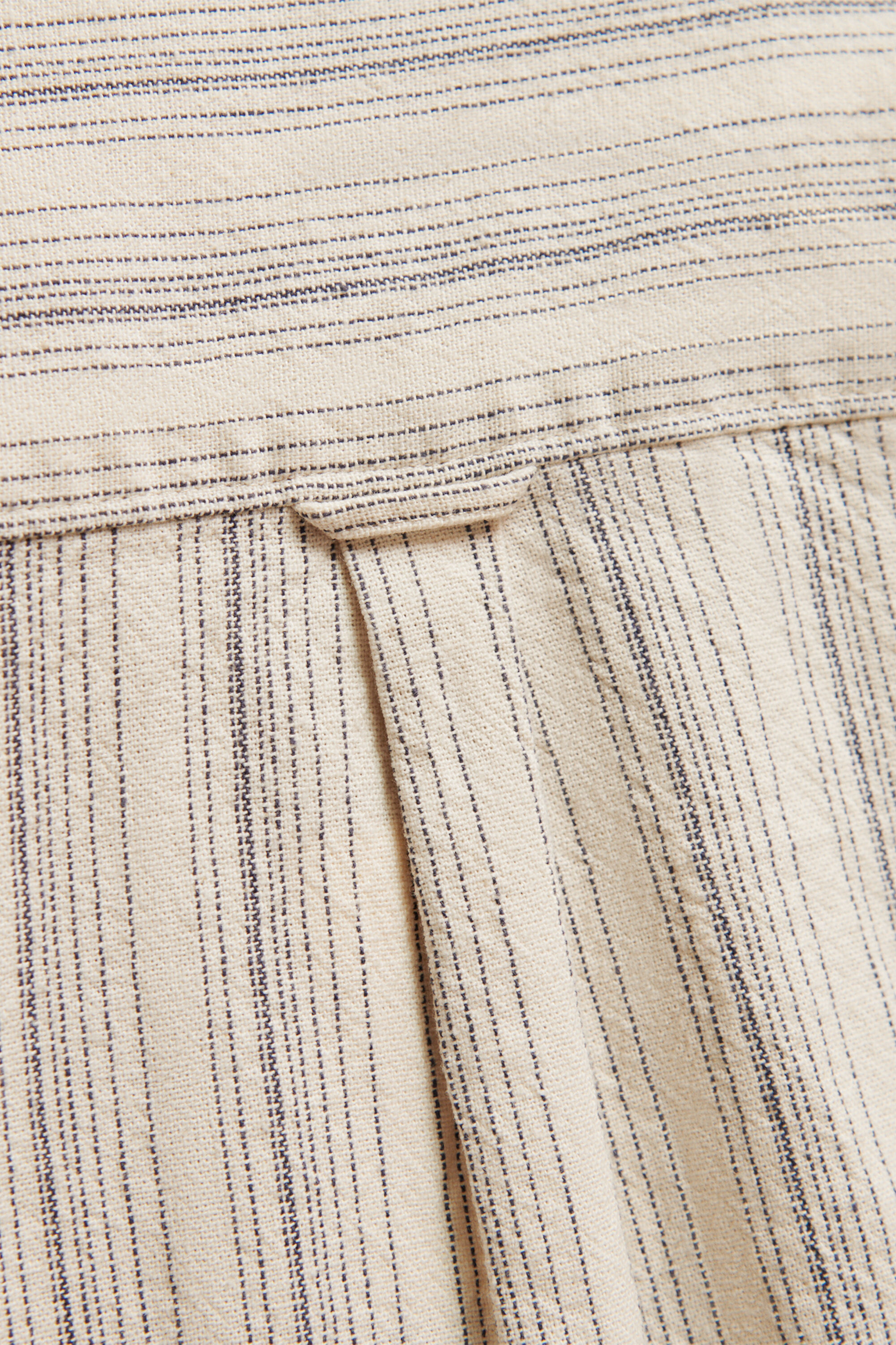 Teen Boys Striped Linen Blend Shirt