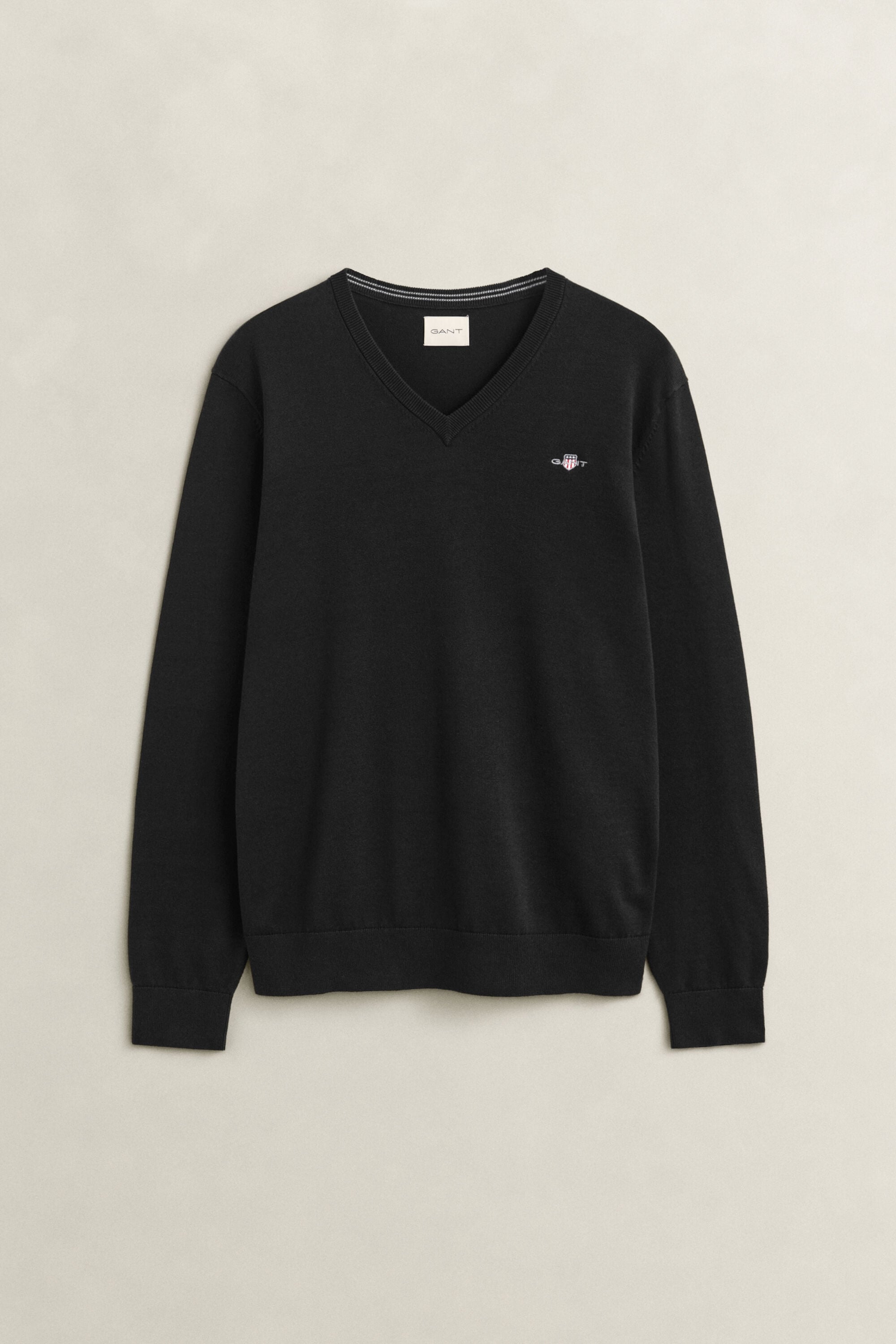 Classic Cotton V-Neck Sweater