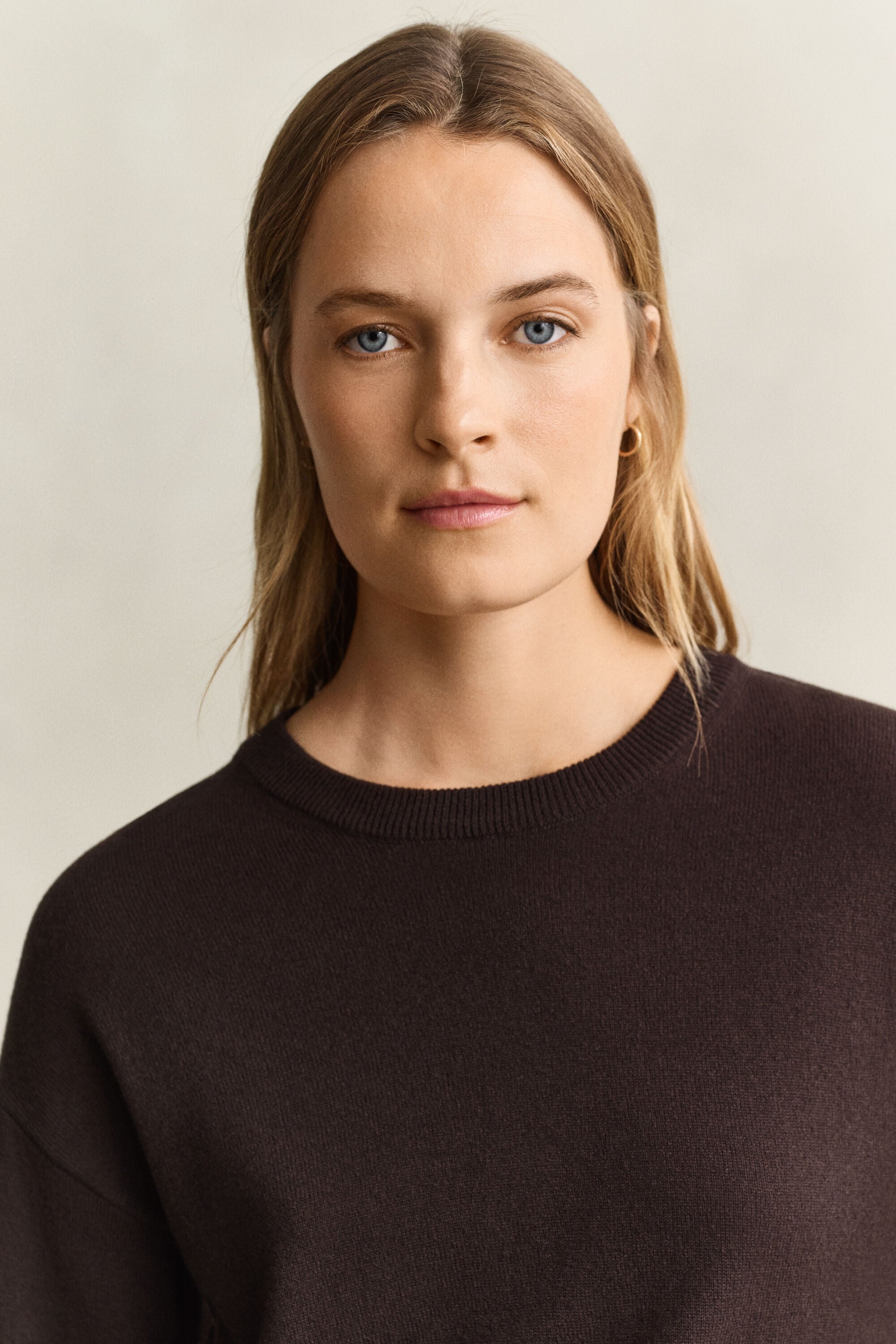 Superfine Lambswool Crew Neck Sweater