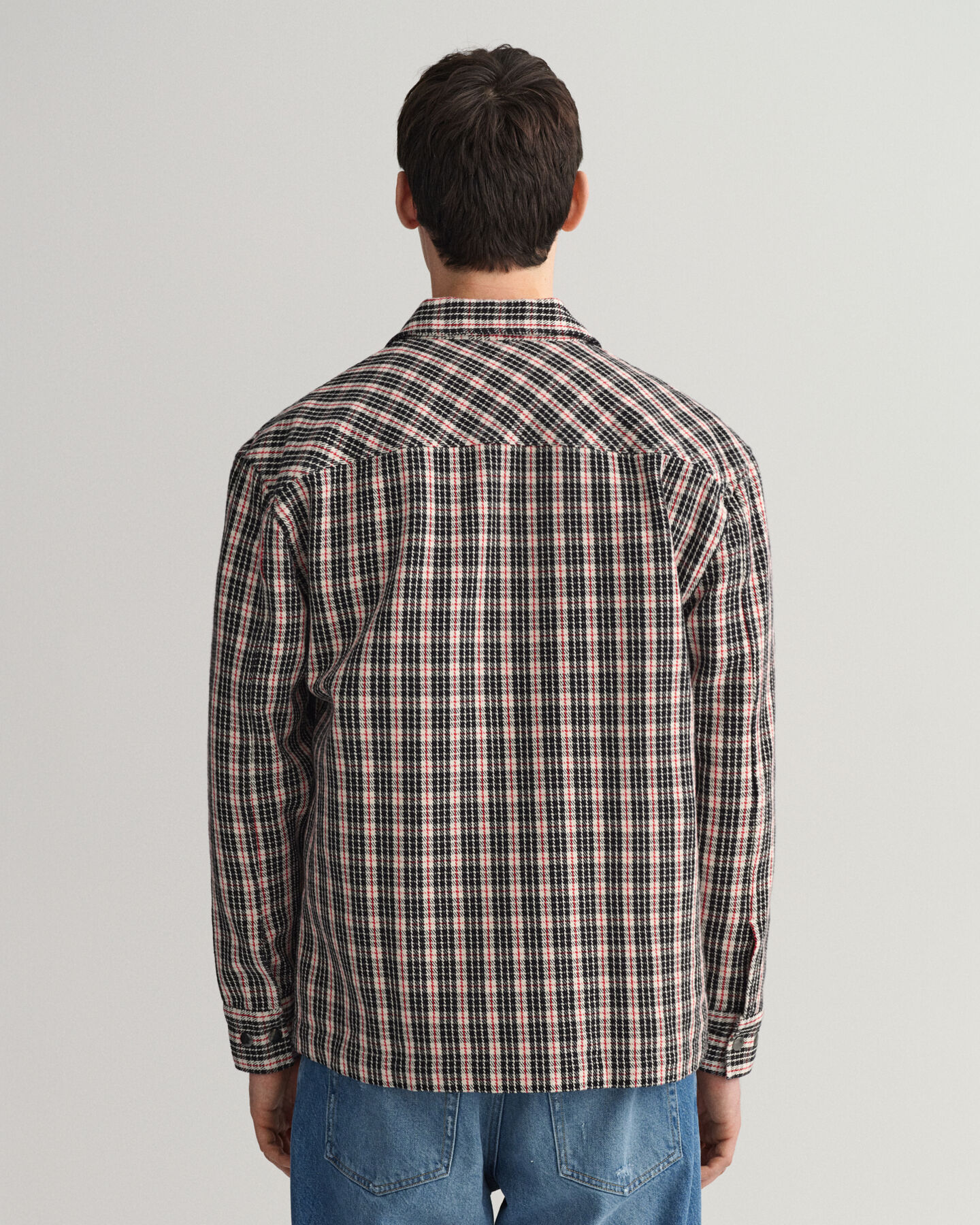 Relaxed Fit Heavy Twill Zip Shirt