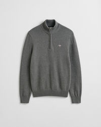 Casual Cotton Half-Zip Sweater