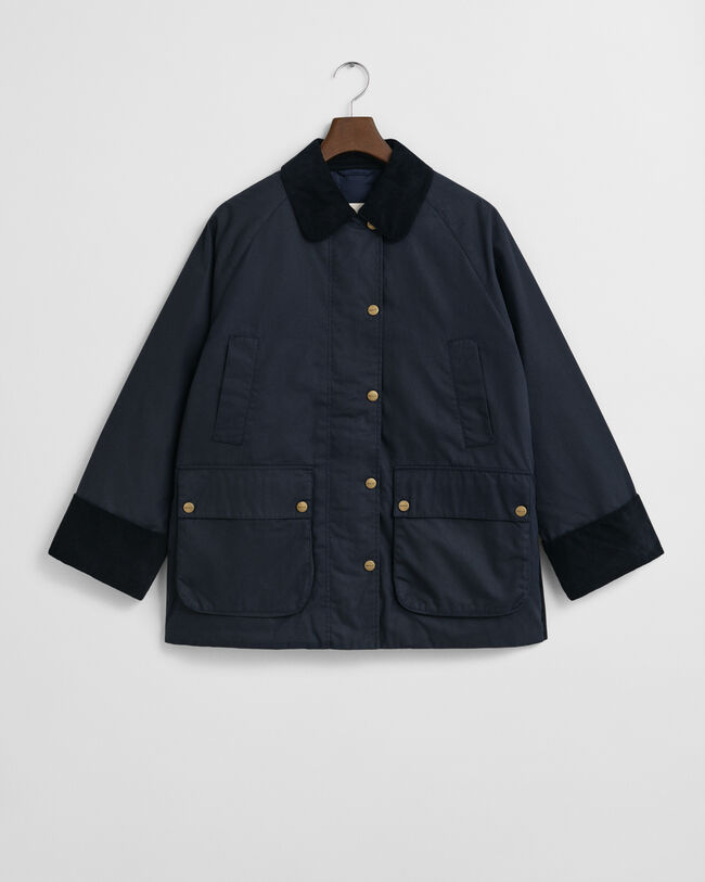 Waxed Cotton Double Decker Jacket