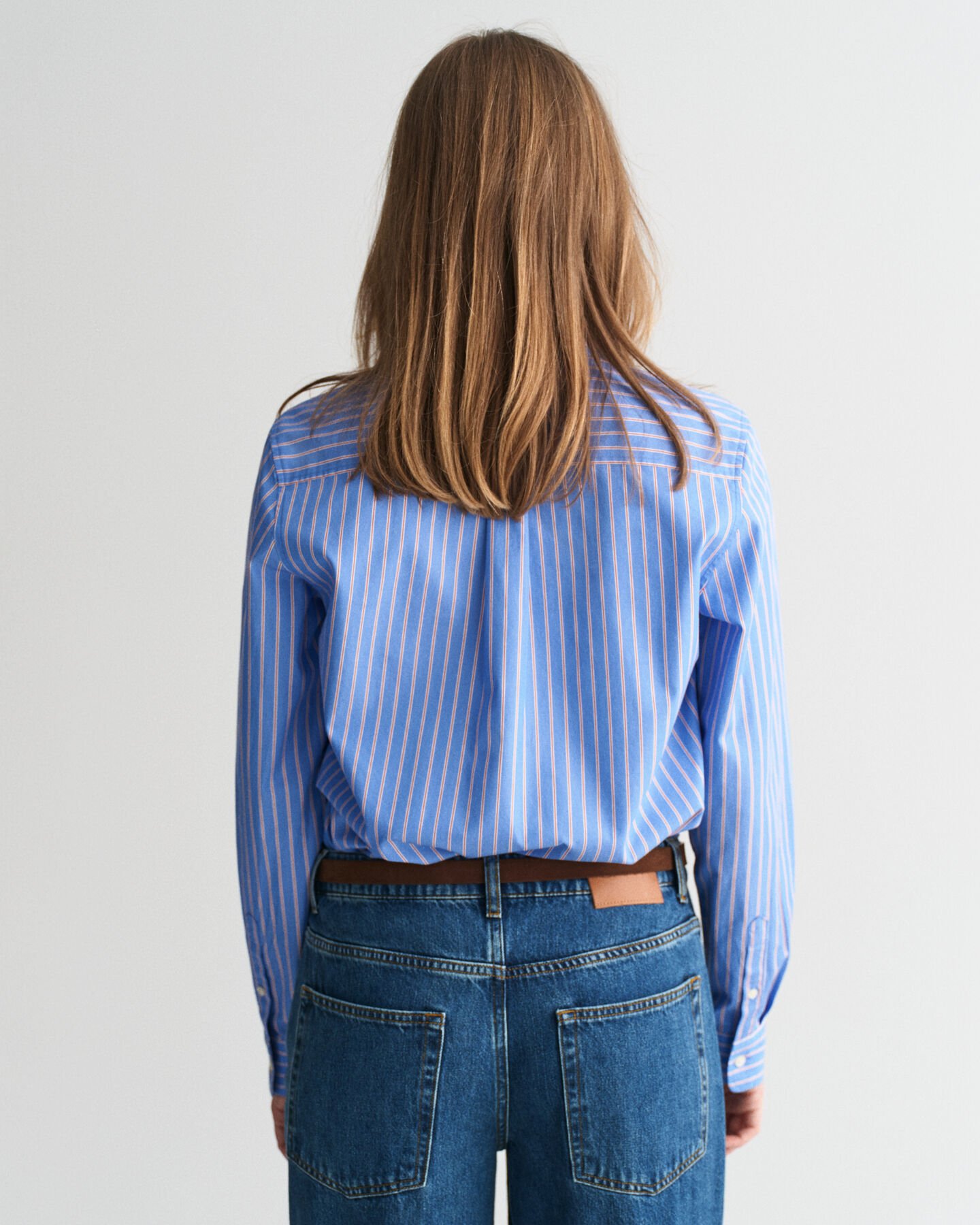 Regular Fit Classic Striped Poplin Shirt