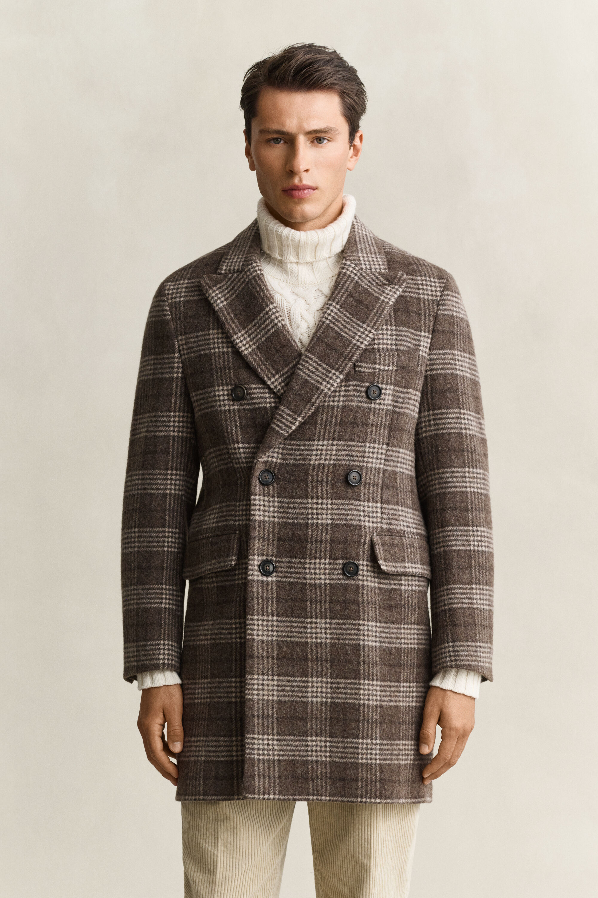 Double Breasted Wool Coat