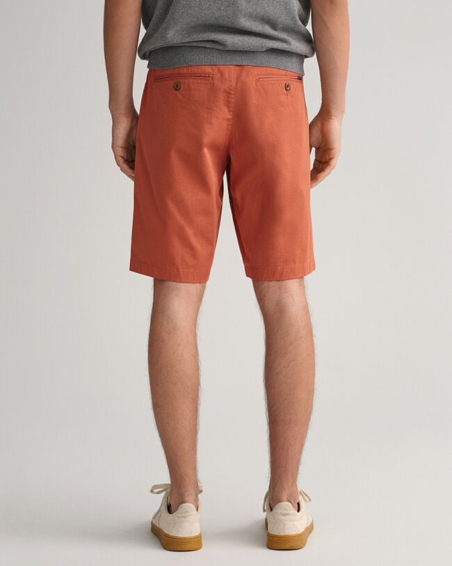 Relaxed Fit Twill Shorts
