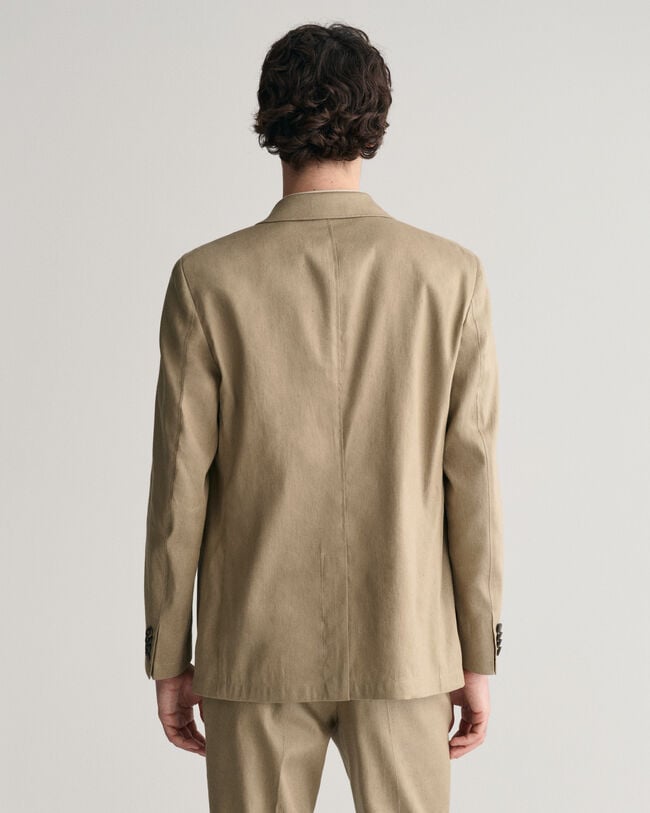 Cotton Linen Suit Blazer