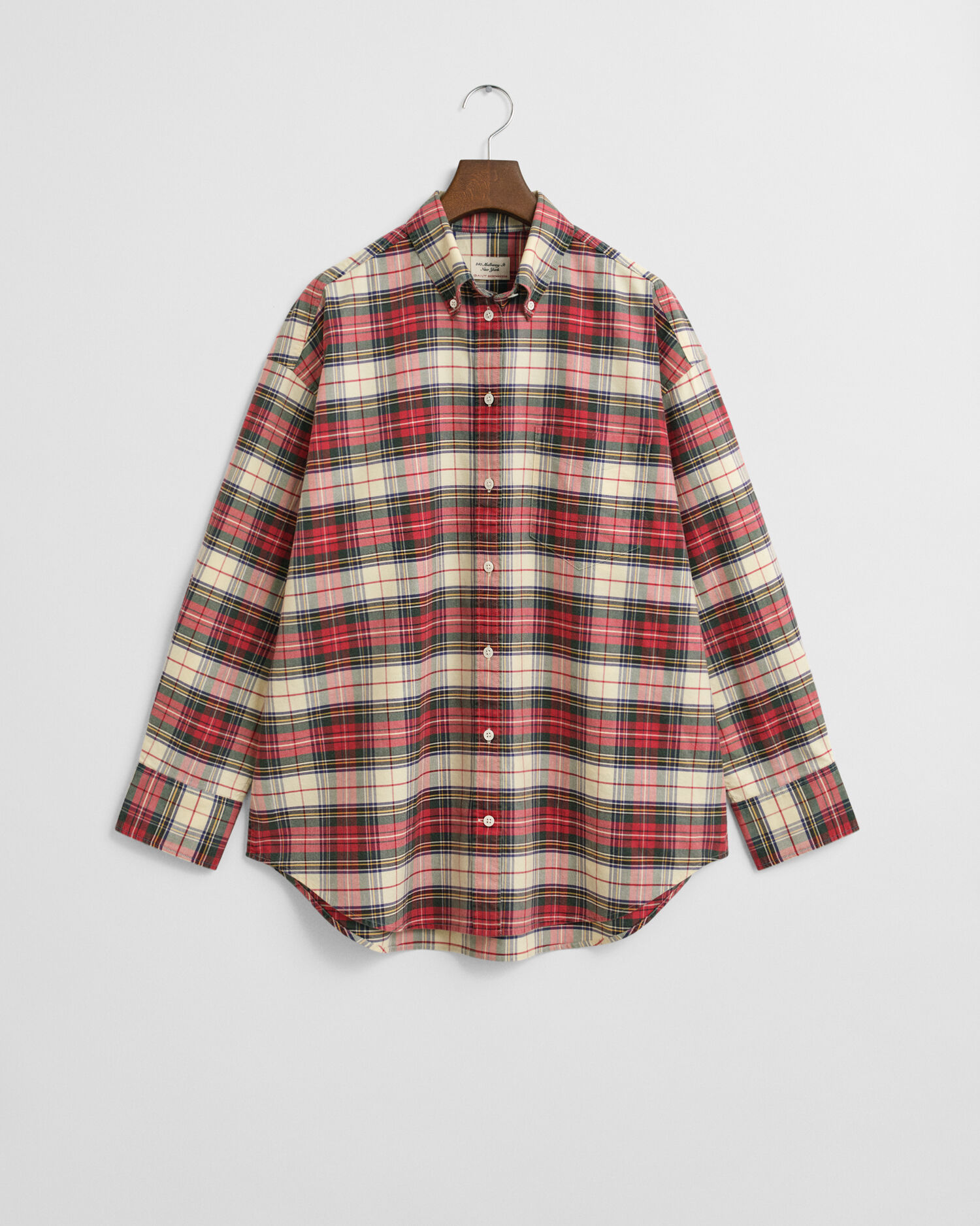 Oversized Checked Classic Oxford Shirt