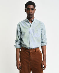 Regular Fit Striped Archive Oxford Shirt