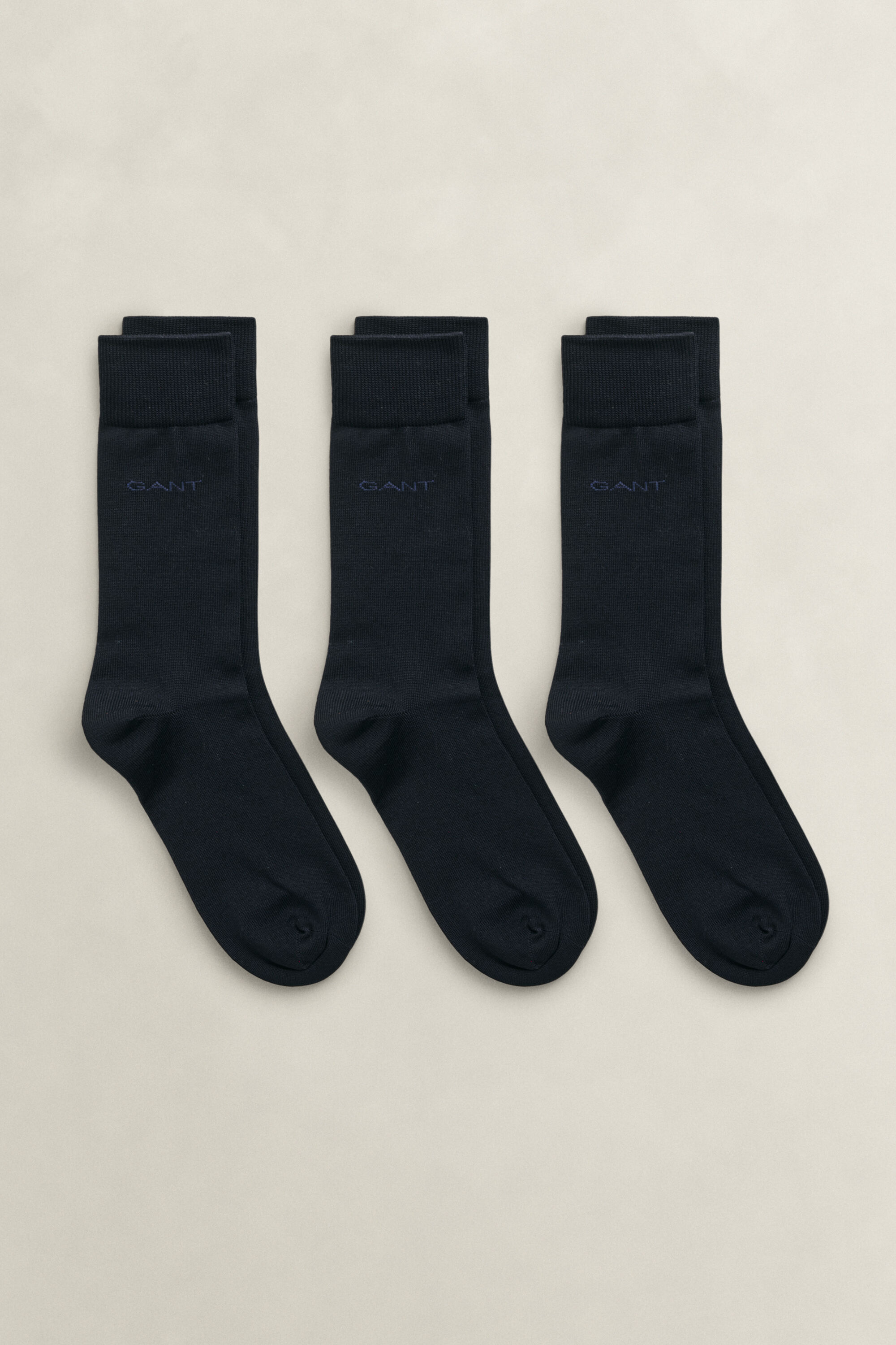 3-Pack Mercerized Cotton Socks