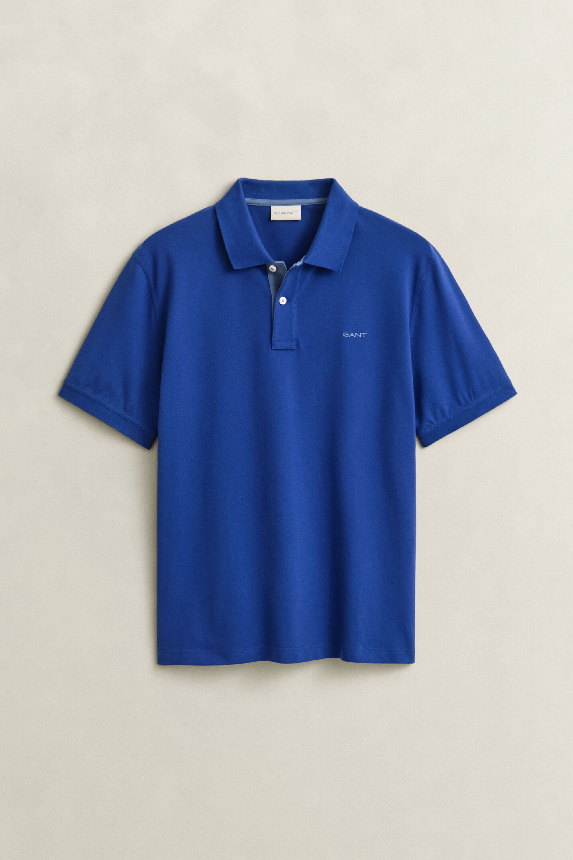 Contrast Piqué Polo Shirt
