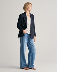 Relaxed Fit Linen Short Sleeve Shirt