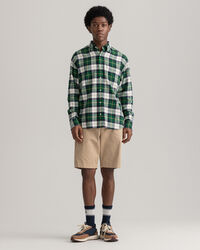 Relaxed Fit Texture Check Shirt