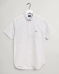 Regular Fit Short Sleeve Pinpoint Oxford Shirt
