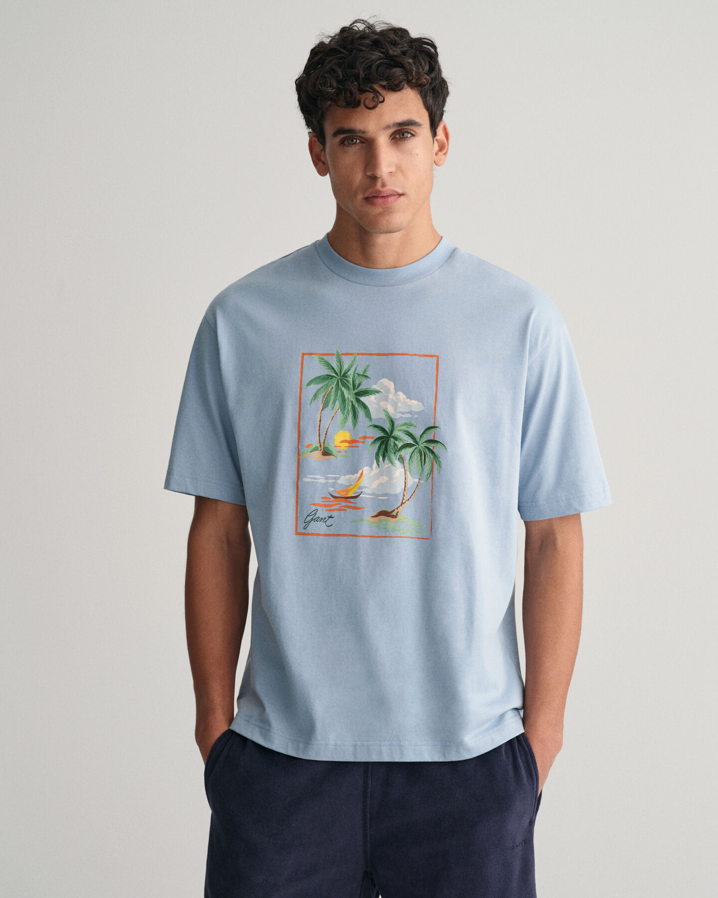 Hawaiian Printed T-Shirt