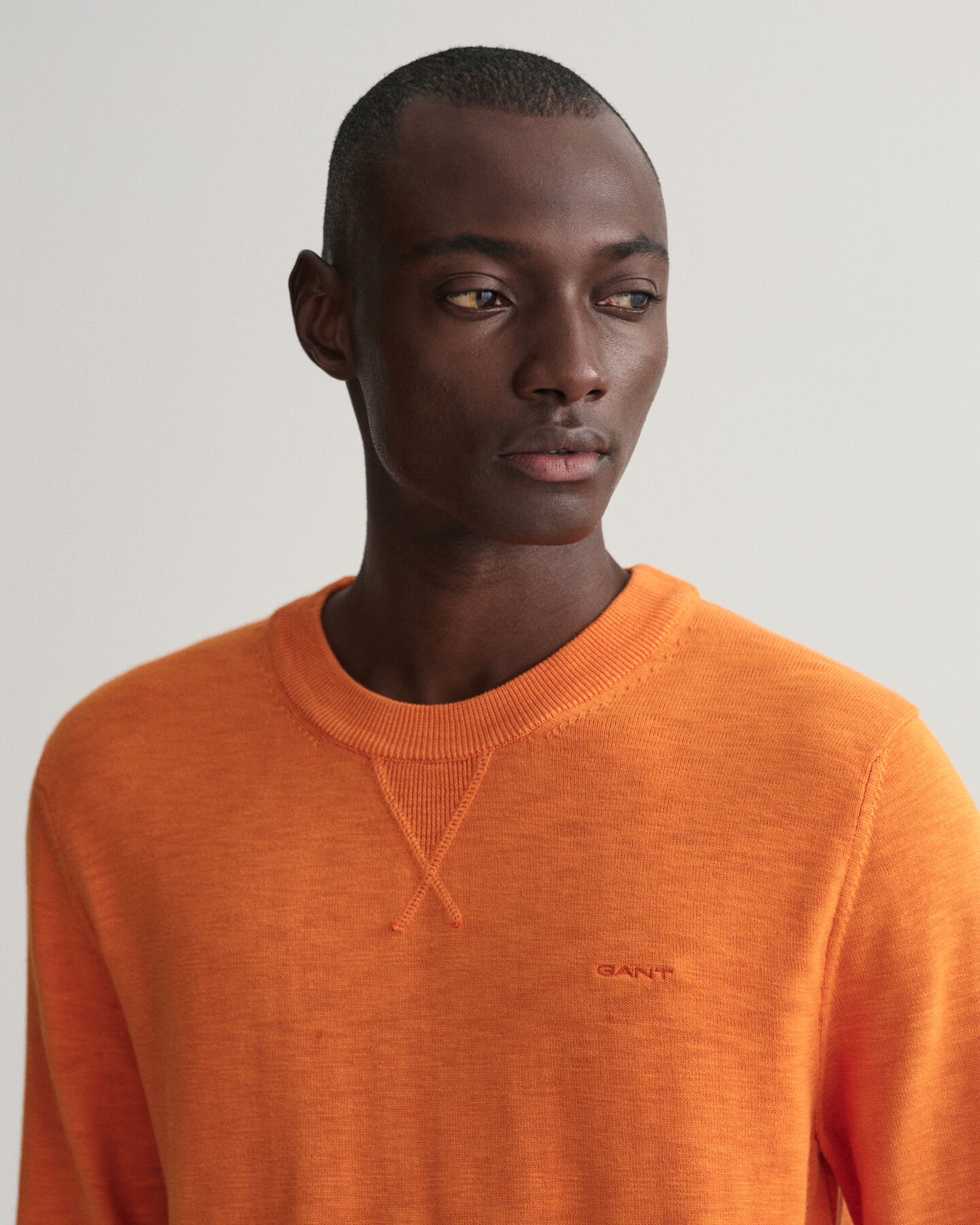 Cotton Flamme Crew Neck Sweater