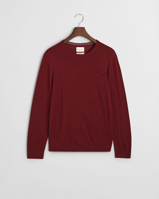 Extra Fine Merino Wool Crew Neck Sweater