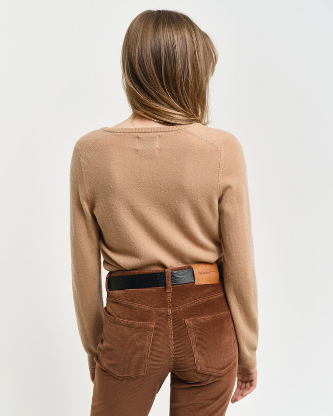 Extra Fine Lambswool V-Neck Sweater