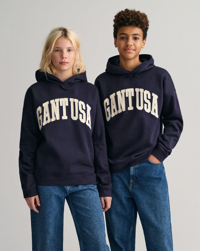 Teens Oversized GANT USA Hoodie
