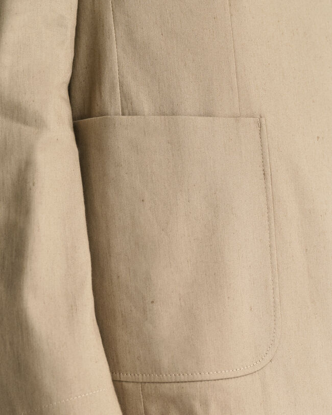 Cotton Linen Suit Blazer