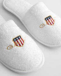 Archive Shield Terry Cloth Slippers