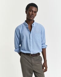 Relaxed Fit Indigo Chambray Shirt