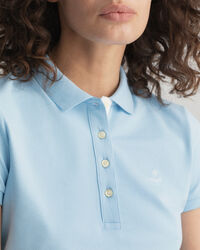 Contrast Collar Piqu&eacute; Polo Shirt