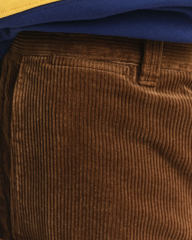 Regular Fit Corduroy Pants