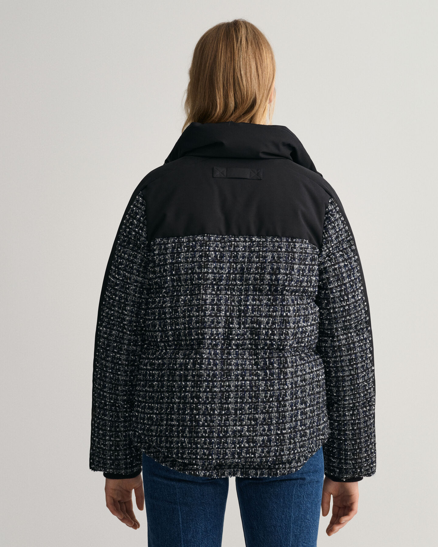 Tweed Down Jacket