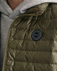 Teens Shiny Lightweight Padded Down Vest