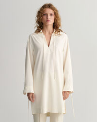 Relaxed Fit Popover Tunic