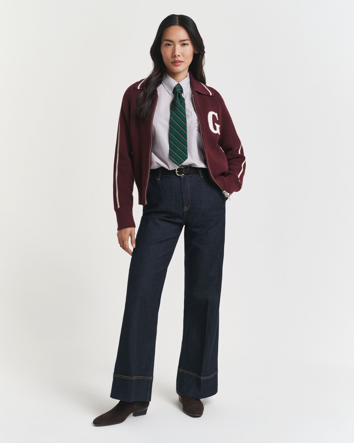 GANT Varsity Zip Cardigan
