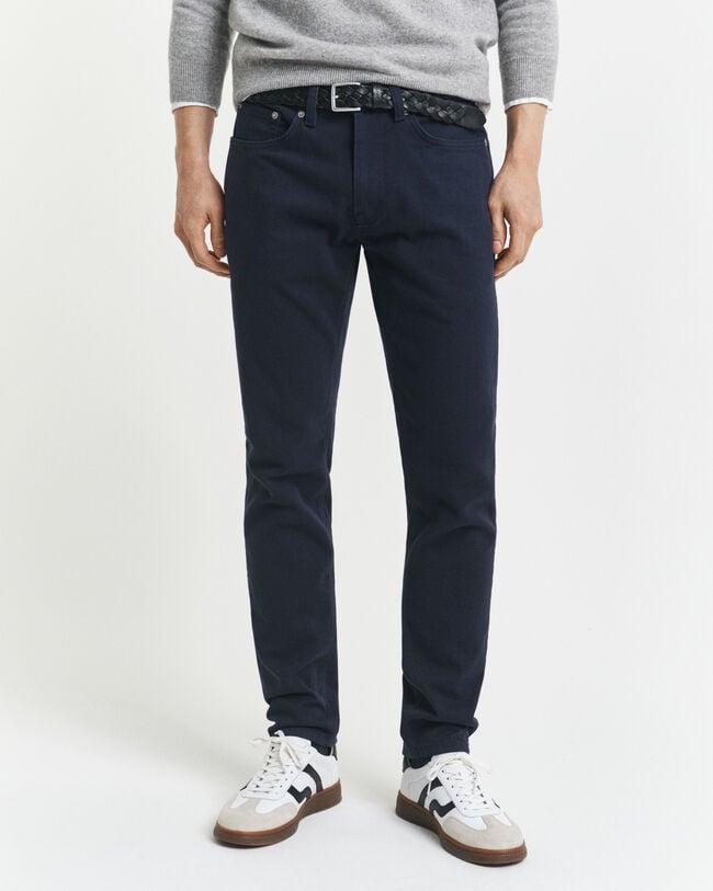 Slim Fit Soft Twill Jeans