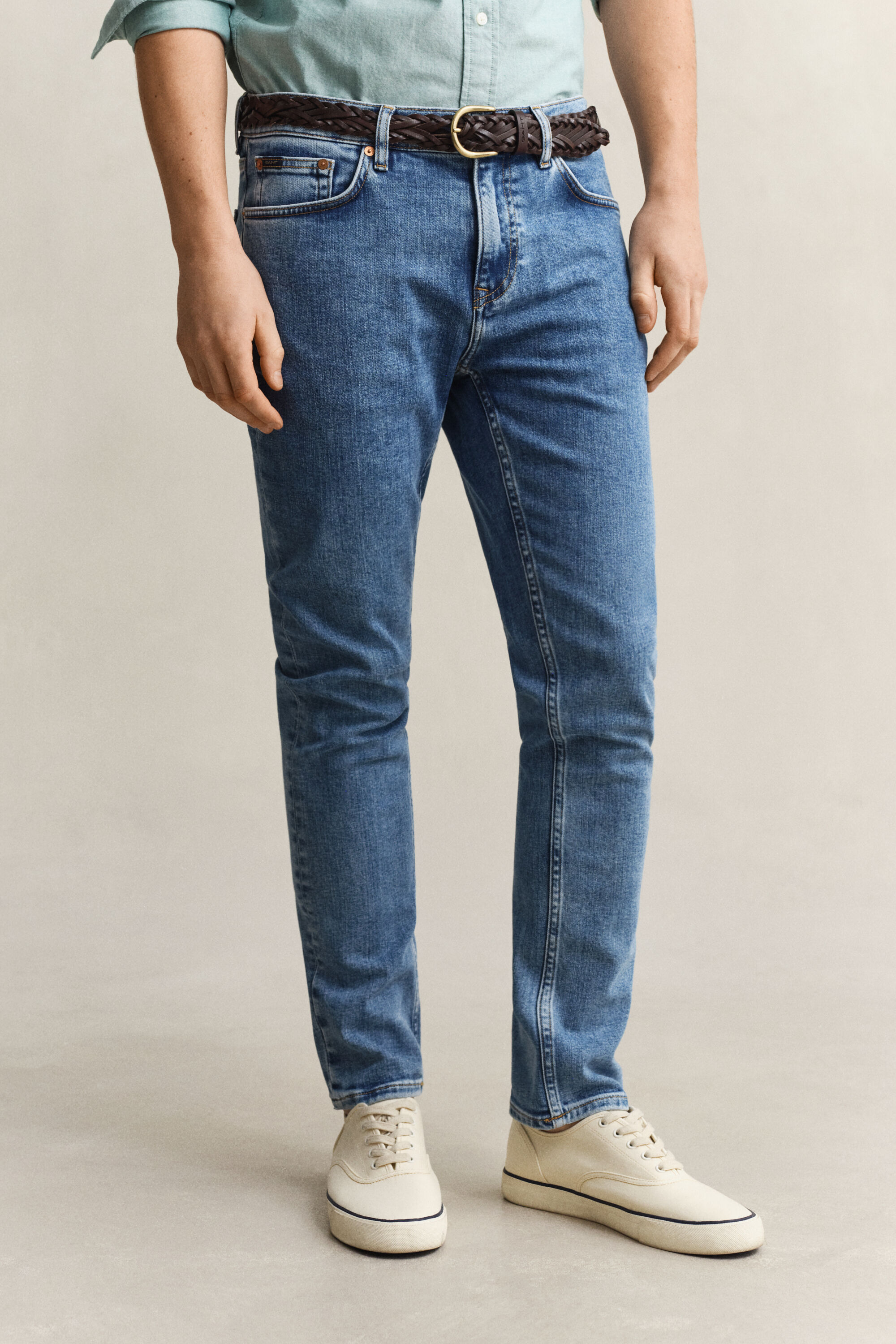 Slim Fit Clean Wash Jeans