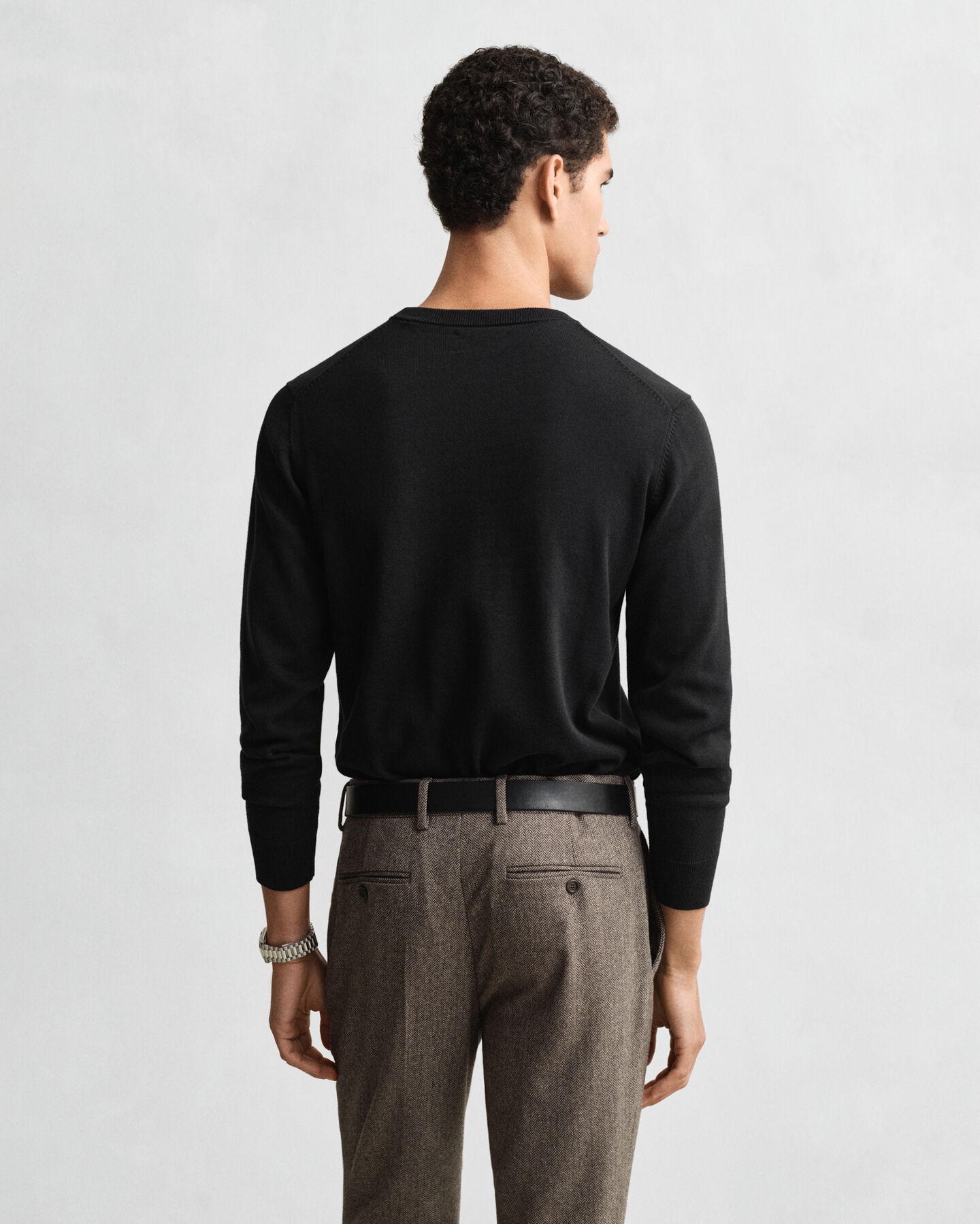 Classic Cotton Crew Neck Sweater
