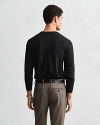 Classic Cotton Crew Neck Sweater