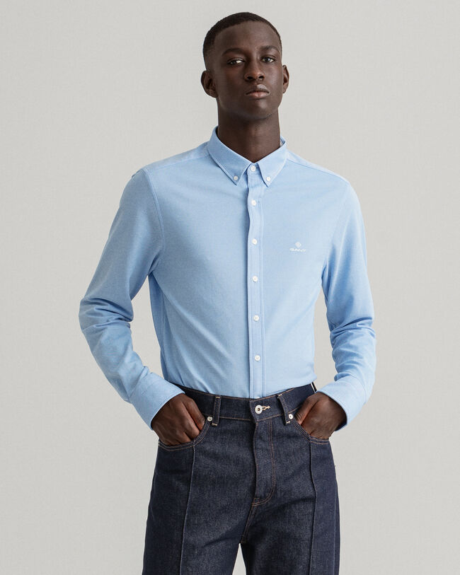 Slim Fit Tech Prep™ Piqué Shirt