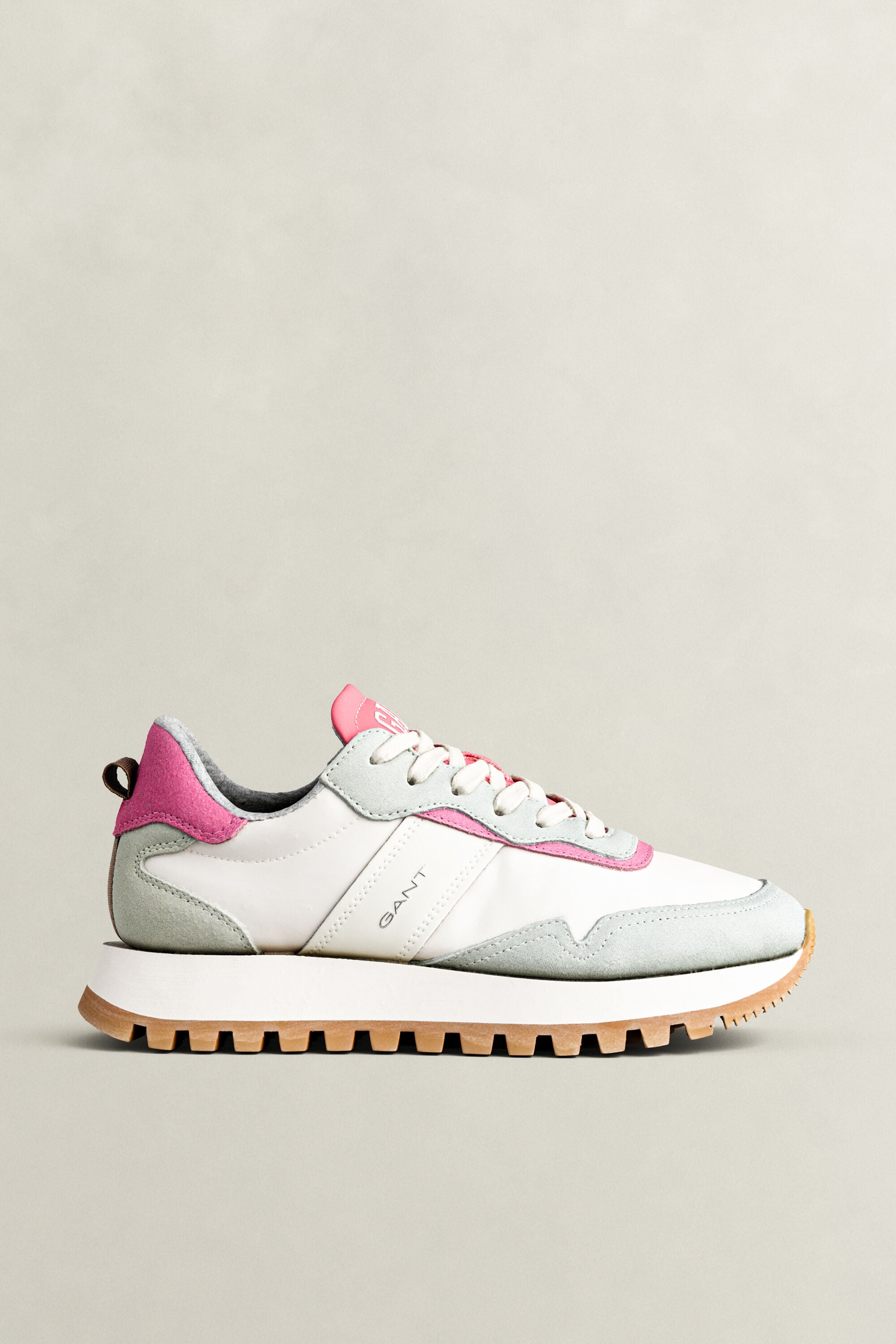 Caffay Suede Nylon Sneakers