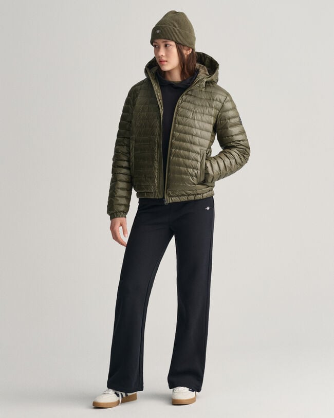 Teens Shiny Lightweight Padded Down Jacket