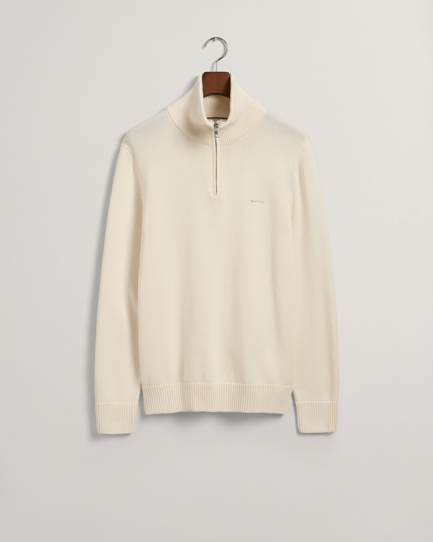 Supima Cotton Half-Zip Sweater