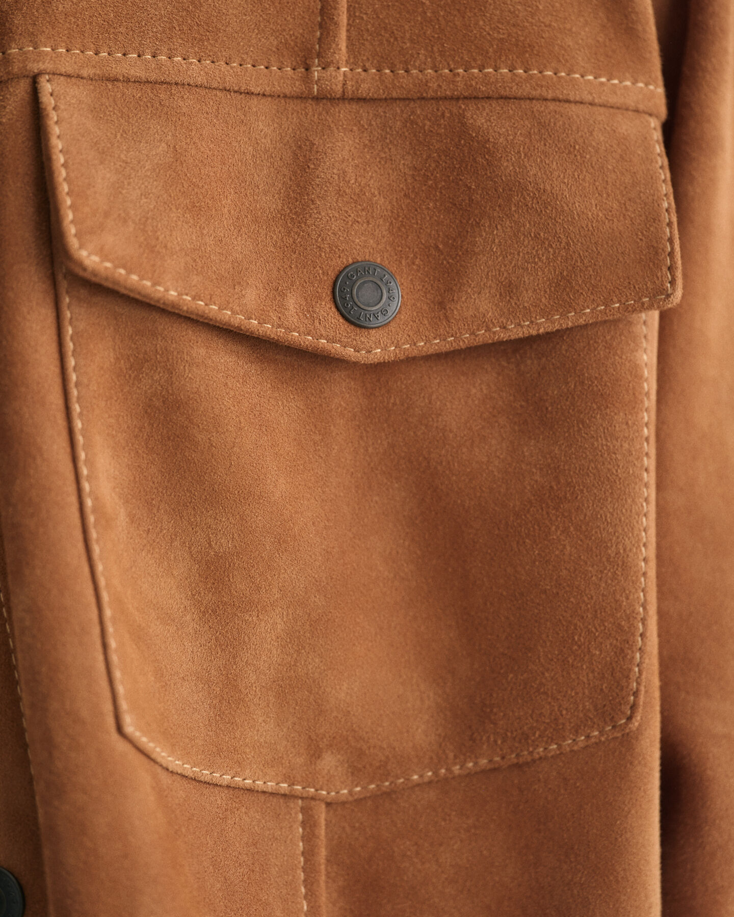 Oversized Suede Shirt