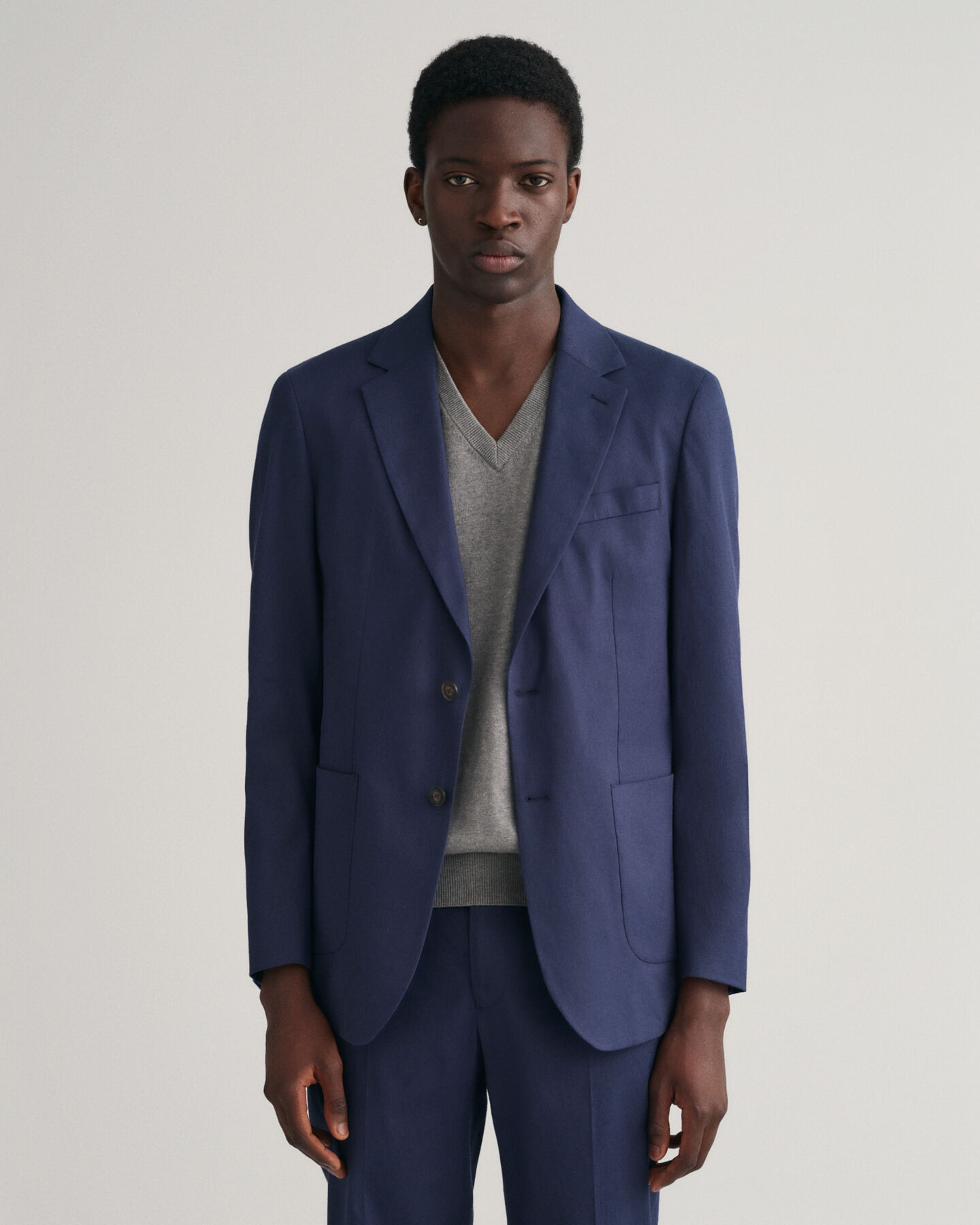 Cotton Linen Suit Blazer