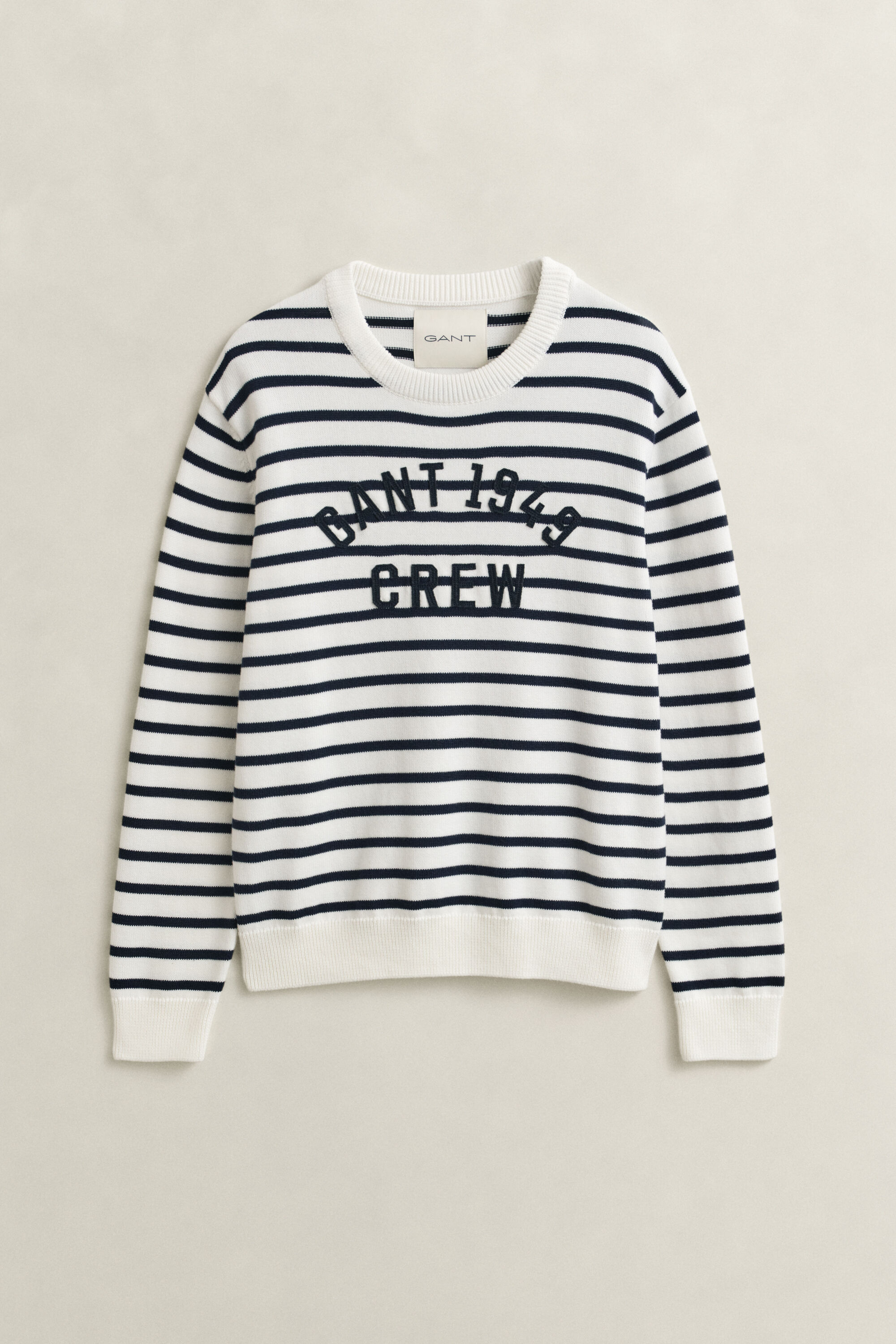 Breton Striped Graphic Sweater