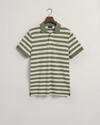 Multi Striped Piqu&eacute; Polo Shirt