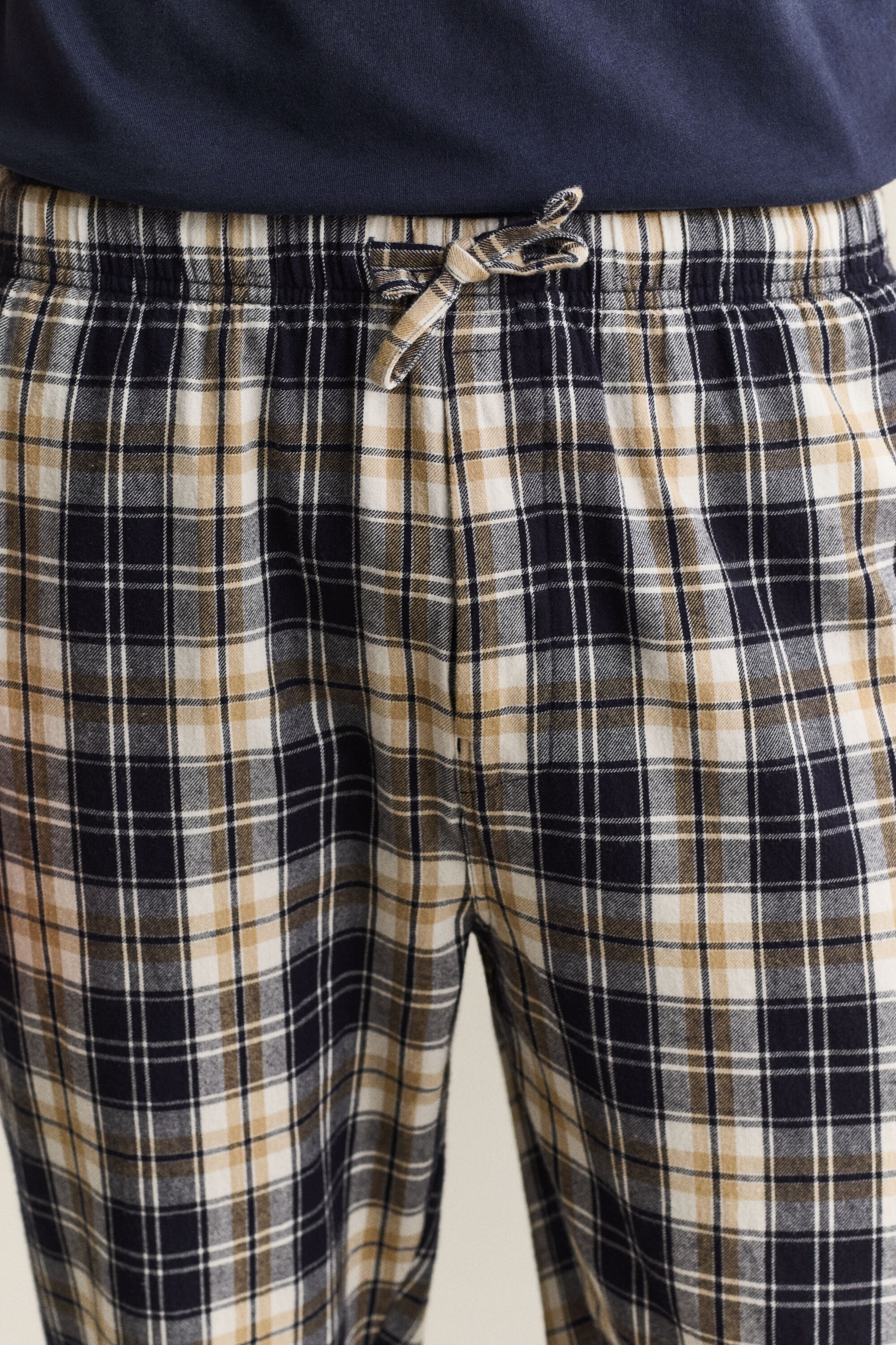 Checked Pajama Pants