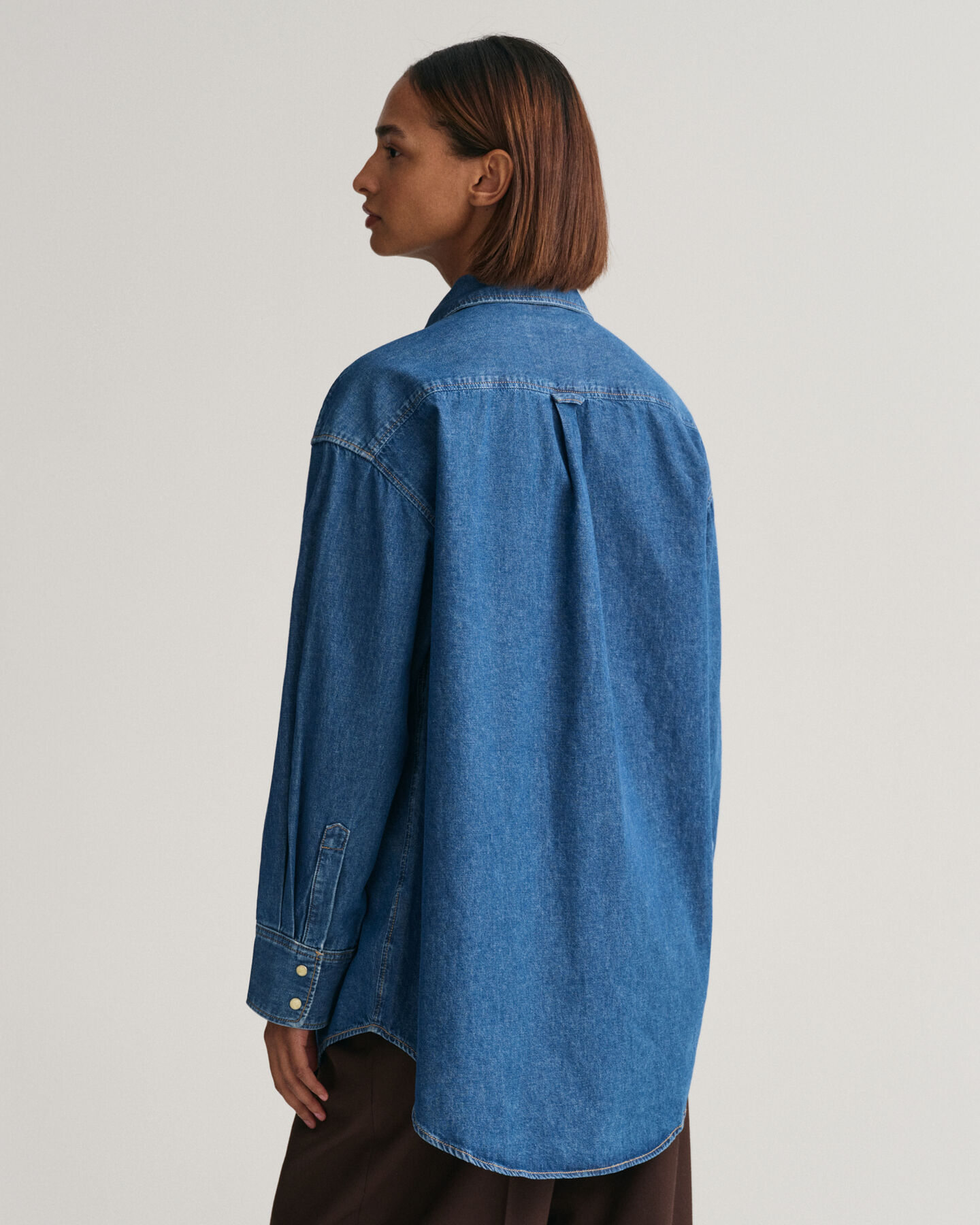 Oversized Denim Shirt