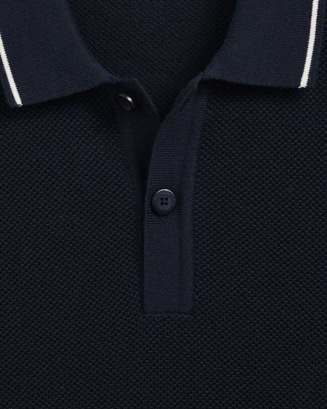 Piqué Texture Polo Shirt