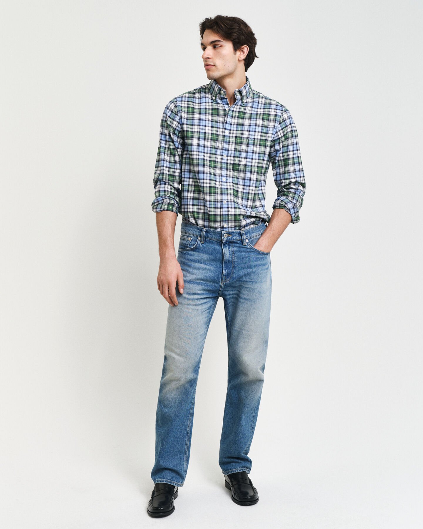 Regular Fit Checked Archive Oxford Shirt