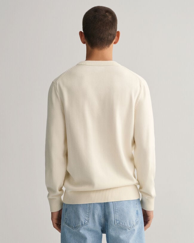 Supima Cotton Crew Neck Sweater